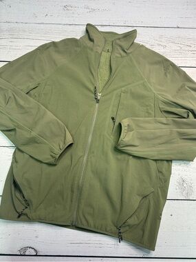 LULULEMON Mens Green Jacket|Outdoor/Trail Medium